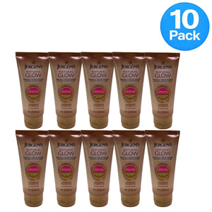 Jergens Natural Glow Fair To Medium Sunless Tanner 2 Oz 10 Pack New