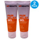 KT Health Pain Relief Gel Menthol 5% Camphor 5% 3.4 fl oz 2 Pack New Exp 03/27