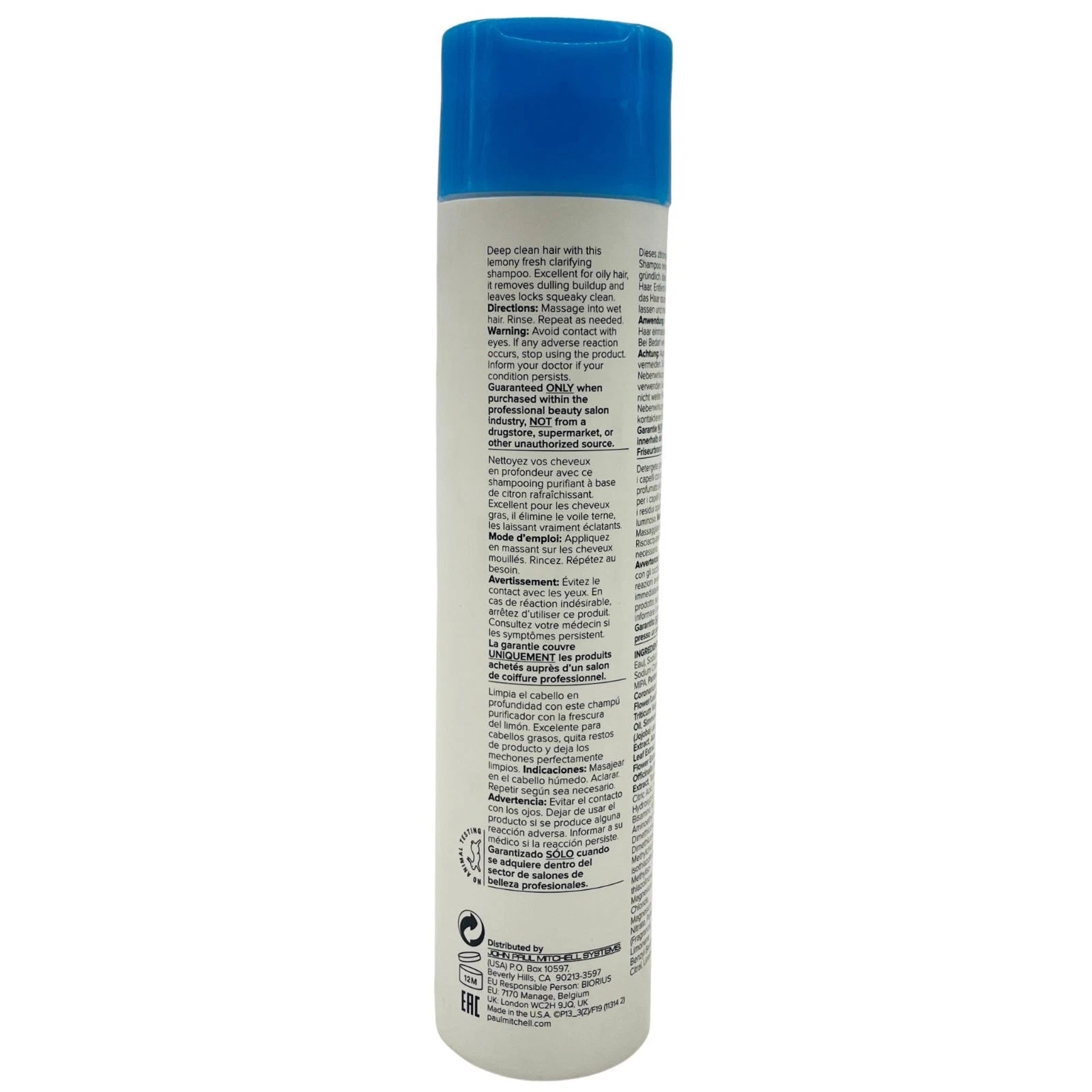 Paul Mitchell Shampoo Two Clarifying 300ml / 10.14oz – 2 Pack – New 3