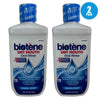 Biotene Dry Mouth Oral Rinse Alcohol-Free Fresh Mint Exp 10/28 Pack of 2 New