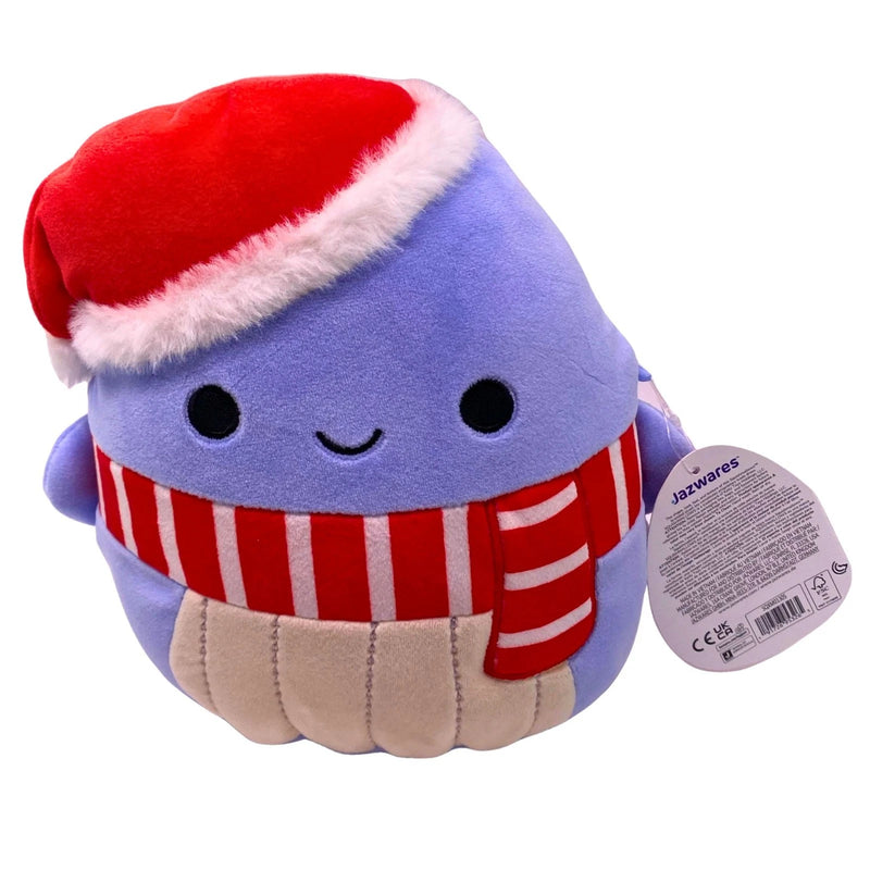 Squishmallows Samir the Whale Holiday Christmas 8" Plush New Tag