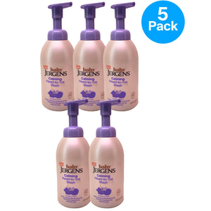Baby Jergens Calming Head-to-Toe Wash with Shea & Lavender Oils 18fl oz 5 Pack