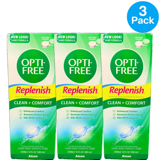 Opti-Free Replenish Multi-Purpose Disinfecting Solution Clean + Comfort 10 fl oz
