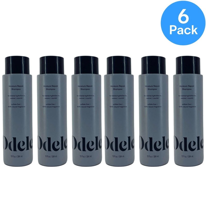 Odele Moisture Repair Shampoo 13 fl oz Intense Hydration Sulfate Free 6 Pack