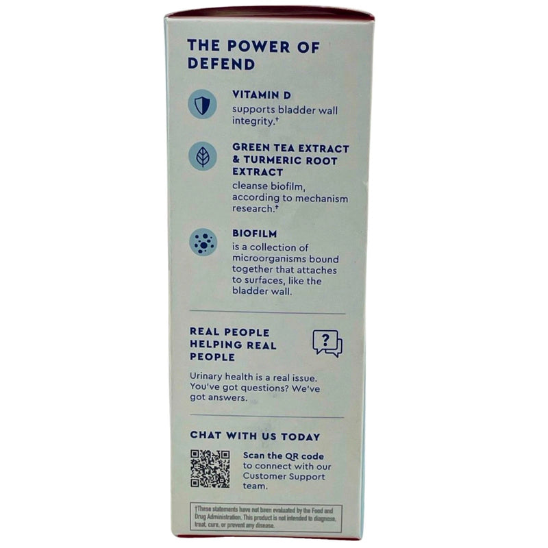 Uqora Defend Proactive Regimen Part 2 Urinary Health Support 60 Capsules 2 Pack