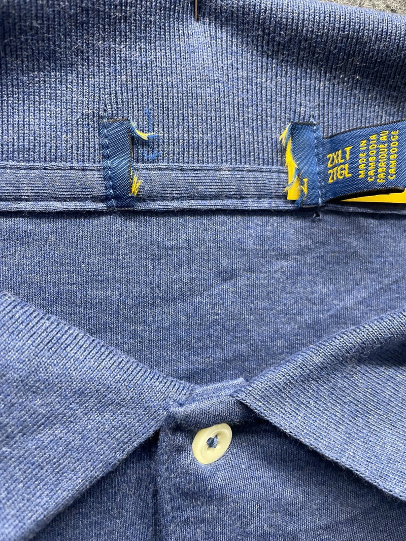Polo Ralph Lauren Shirt Blue Size 2XLT Men's NWOT NWT