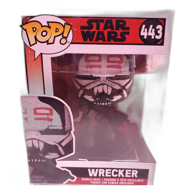Funko POP! Star Wars the Bad Batch WRECKER #443 Bobble Head Figure Pack of 2 New