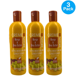 Creme of Nature Mango & Shea Butter Conditioner 12 fl oz 3 Pack New