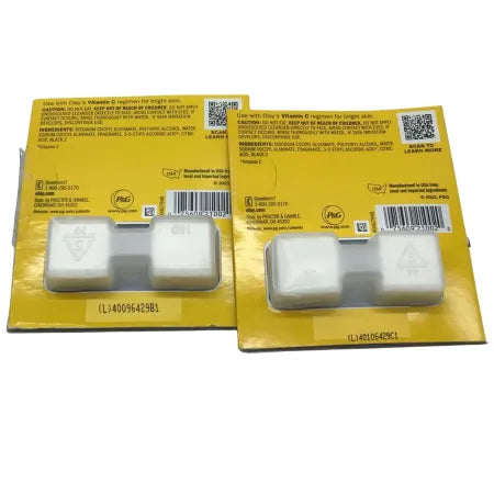 Olay Vitamin C Cleansing Melts Trial Size 2 Pack New