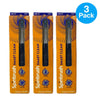 Spinbrush Smart Clean Soft Powered Toothbrush Dual Action Head 3 Pack New