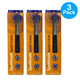 Spinbrush Smart Clean Soft Powered Toothbrush Dual Action Head 3 Pack New