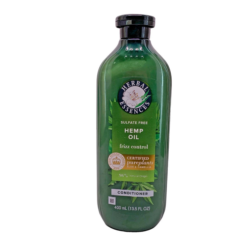 Herbal Essences Sulfate Free Hemp Oil Conditioner Frizz Control 13.5 fl oz 9 Pk
