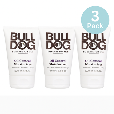 Bulldog Oil Control Moisturizer 3.3 fl oz 3 Pack - New