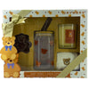 Joyward Very Teddy 4 Piece Gift Set Honey Caramel Latte Candle Tumbler Keyring S