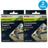 CVS Health Compression Support Ankle Moderate Support Adjustable Fits Inside Sho