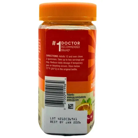 Align Probiotic Digestive Health Prebiotic + Probiotic Gummies 50 Ct EXP 01/2026 4
