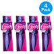 Goody Strength & Shine Round Brush Black Castor Oil Infused Vented 4-Pack New