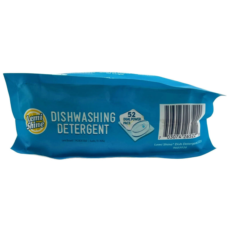 Lemi Shine Dishwashing Detergent 23.8 oz 52 Pacs 3 Pack New Exp 09/2027