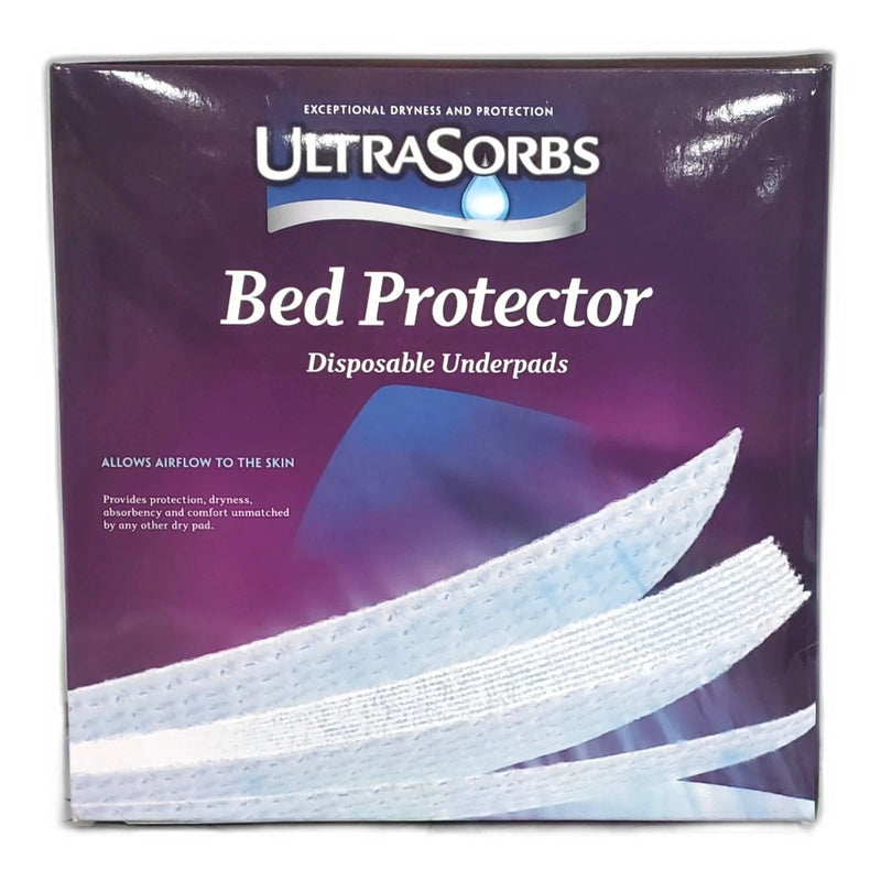 15 Pads Ultrasorbs Advanced Plus Drypads Bed Protector Disposable Underpads