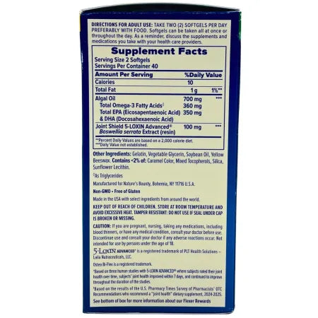 Osteo Bi-Flex Advanced Omega-3 Joint Complex 80 Softgels EXP 12/2026 1 Pack New 2