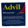 Advil Pain Reliever Fever Reducer Ibuprofen 200 mg 100 Coated Tablets 2 Pack New