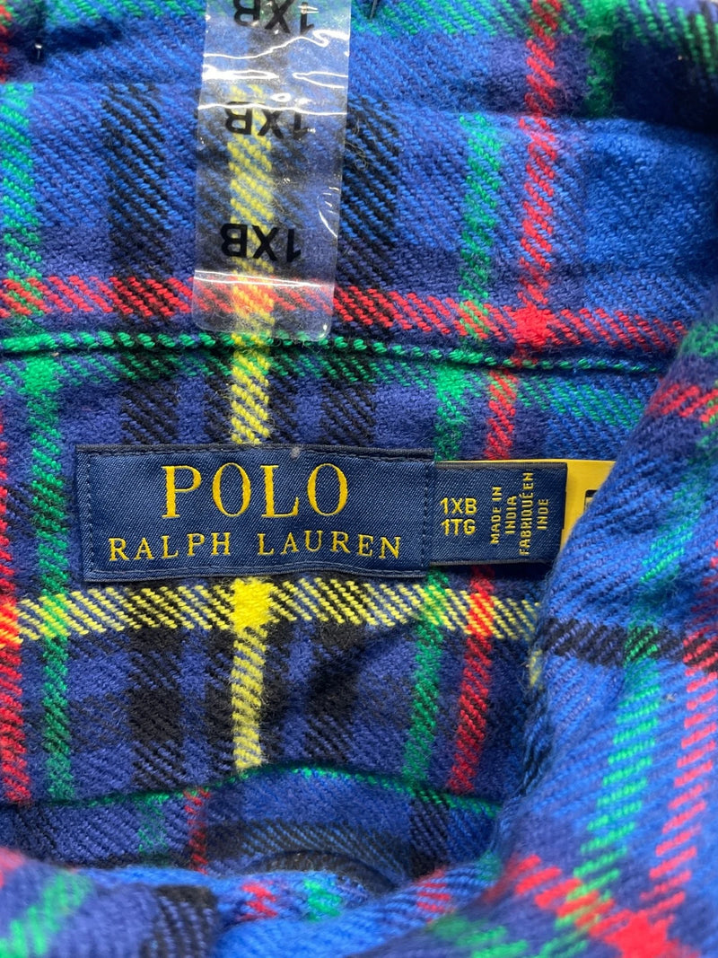 Polo Ralph Lauren Shirt Tartan Size 1XB Men's NWOT NWT