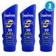 Coppertone SPORT Sunscreen Lotion Broad Spectrum SPF 30 Exp 01/27 Pack of 3 New