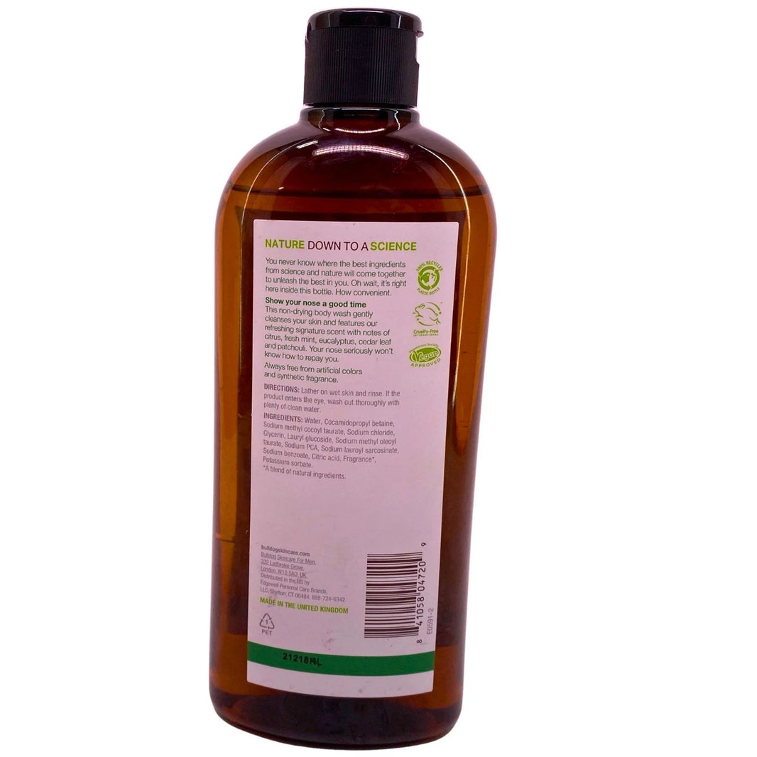 Bulldog Skincare for Men Original Body Wash - Fresh Citrus & Aromatic Herbs