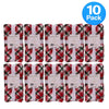 Christmas Plaid Cotton Dinner Napkins 18x18 in 10 Pack New