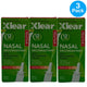 Xlear 12 Hour Nasal Decongestant Spray Moisturizing Xylitol 3 Pack Exp 12/26