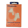 Skullcandy Smokin' Buds True Wireless Earbuds IPX4 Water Resistant in Bone Grey color
