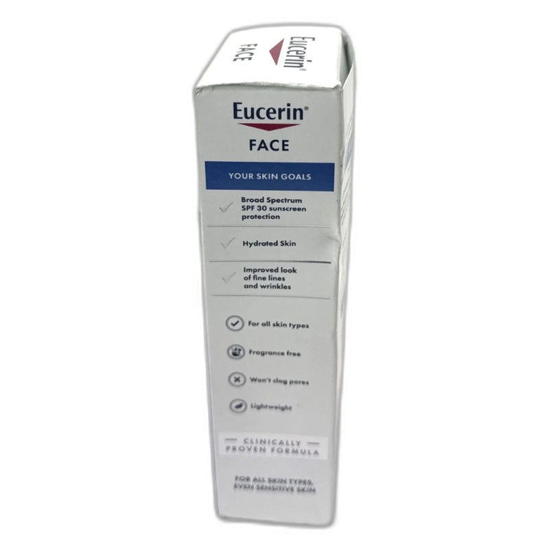 Eucerin Face Night Cream Immersive Hydration Hyaluronic Acid 2.5oz Exp 07/27 New