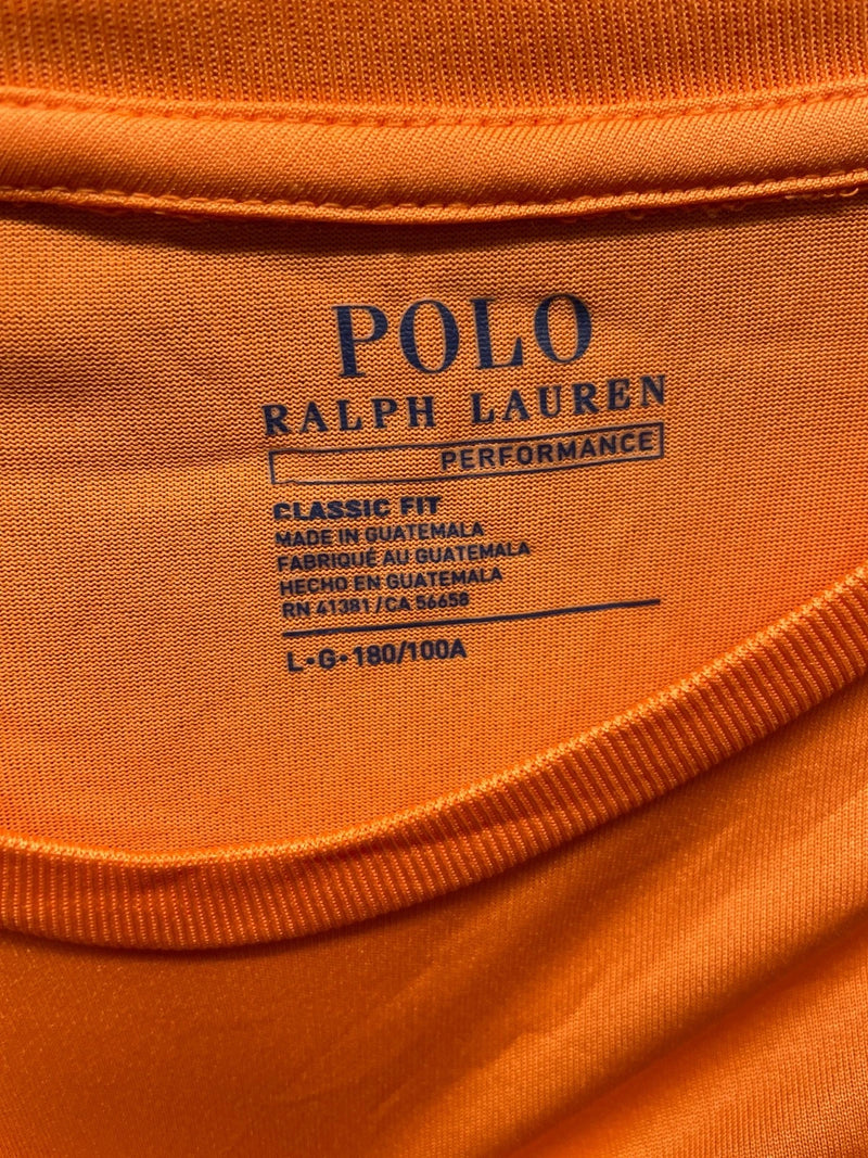 Polo Ralph Lauren Shirt Orange Size L Men's NWOT NWT
