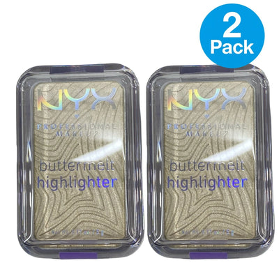 NYX Buttermelt Highlighter BMH05 Bright & Butta 2 Pack New