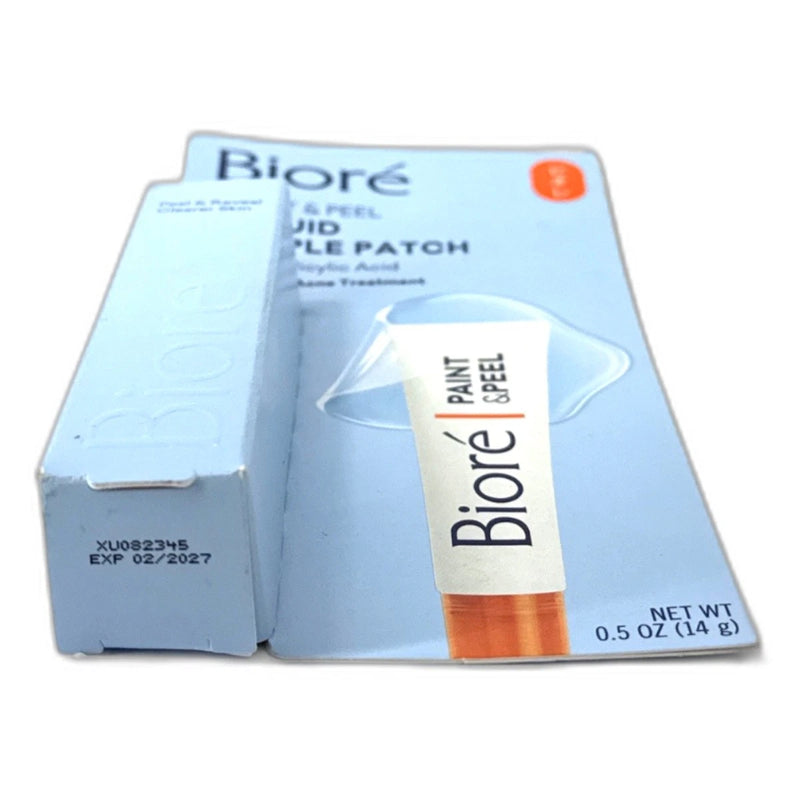Biore Pimple Patch Liquid Paint Peel Salicylic Acid .5oz Exp 02/27 Pack of 6 New
