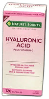Nature's Bounty Optimal Solutions Hyaluronic Acid Exp 03/27 Pack of 2 New
