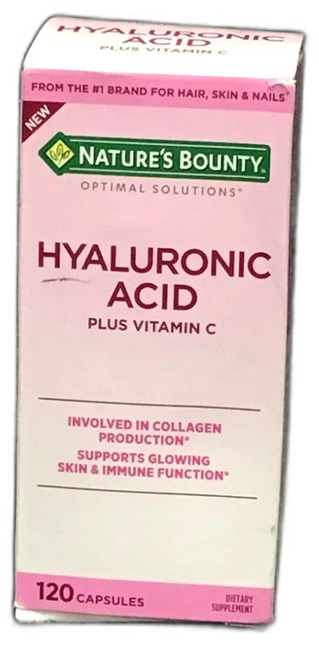Nature's Bounty Optimal Solutions Hyaluronic Acid Exp 03/27 Pack of 2 New