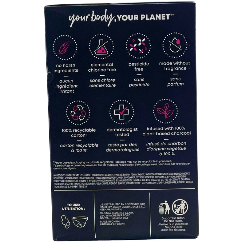 U by Kotex Balance Ultra Thin Pads Wings Overnight Absorbency 26ct 1 Pack New