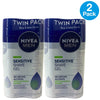 NIVEA MEN Sensitive Shave Gel Chamomile Extract No Drying Alcohol 2 Pack New