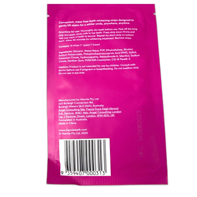 Hismile Colour Corrector Serum Pap+ Powder Strips Toothpaste Pack of 2 New