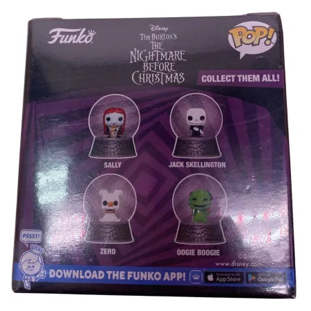 Funko Sally Snow Globe Vinyl Figure 2 Pack New