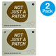 Not Just A Patch CGM Adhesive Patches Supporting Libre and Medtronic 20ct 2 Pack New