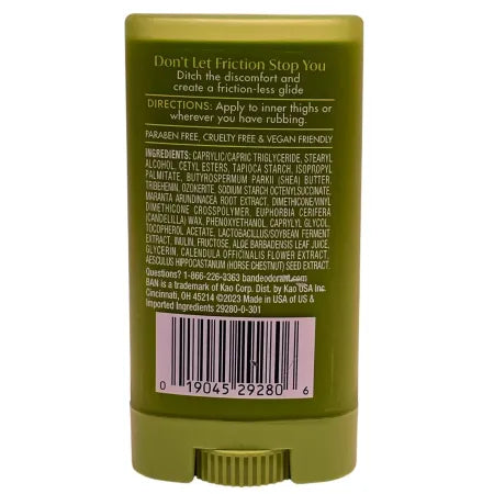 Ban Body Thigh & Body Anti-Friction Rub Remedy Stick 1.4oz 10 Pack Vegan
