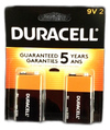Duracell 9V Batteries Alkaline Fresh Exp 2030 Pack of 2 New