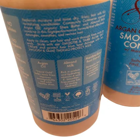 SheaMoisture Argan Oil Almond Milk Conditioner 13 fl oz 3 Pack New