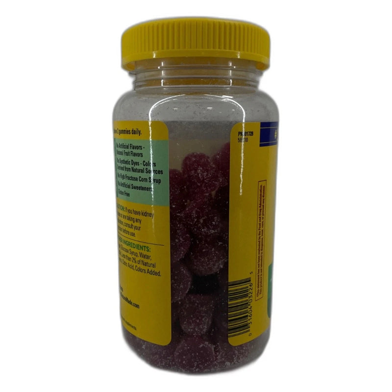 Nature Made Magnesium Citrate Gummies 120 Total Exp 08/27 Pack of 2 New
