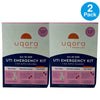 Uqora All-In-One UTI Emergency Kit Pain Relief Infection 2 Pack Exp 02/27