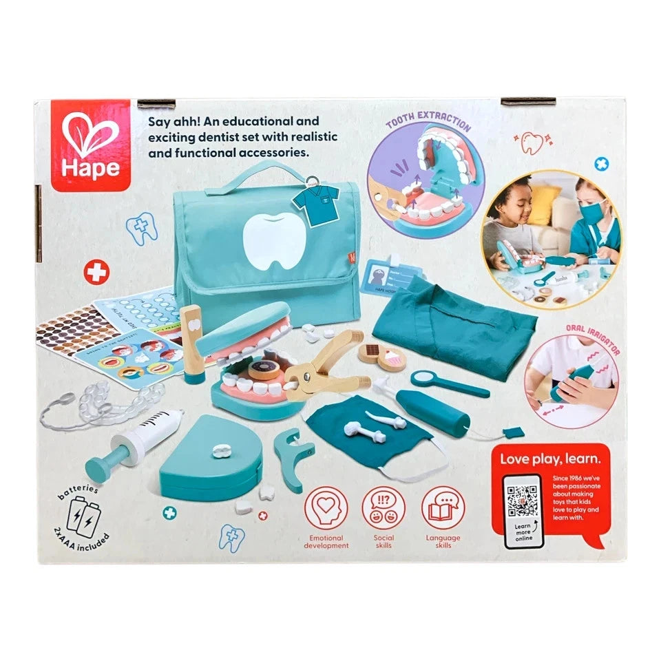 Hape Little Dentist Clinic Set, 39-Piece Educational Pretend Playset 2