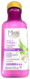 Maui Moisture Heal Hydrate Shea Butter Aloe Vera Shampoo 13oz Pack of 5 New