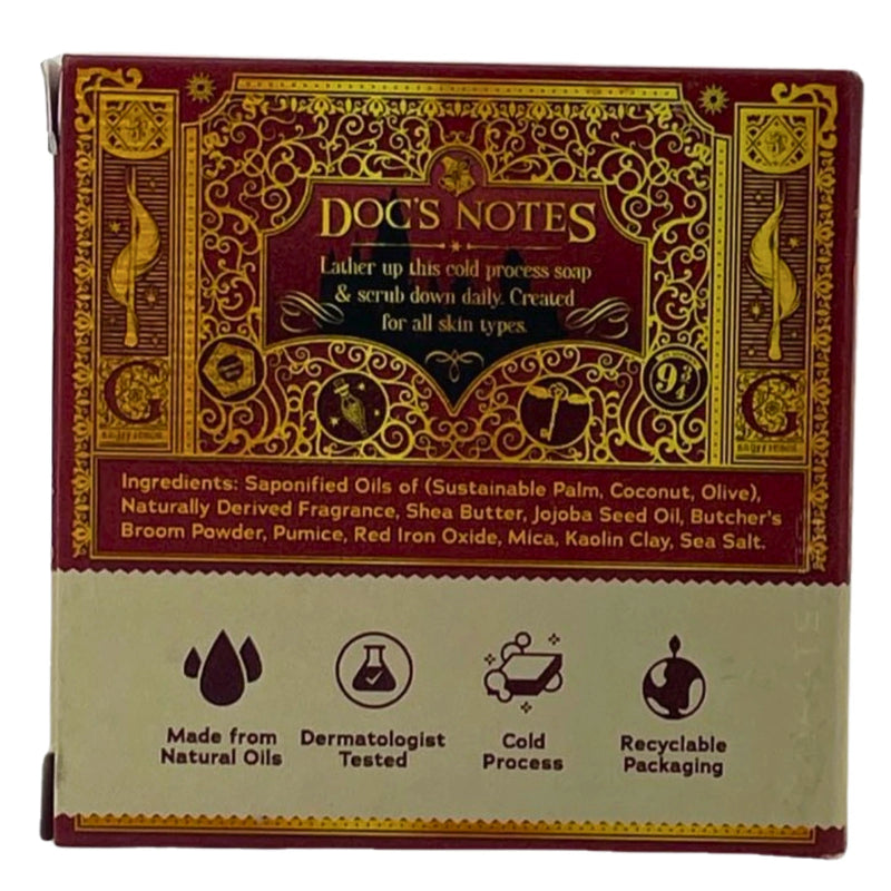 Dr. Squatch Harry Potter The Chosen One Natural Men's Soap Bar Medium Grit 5 oz